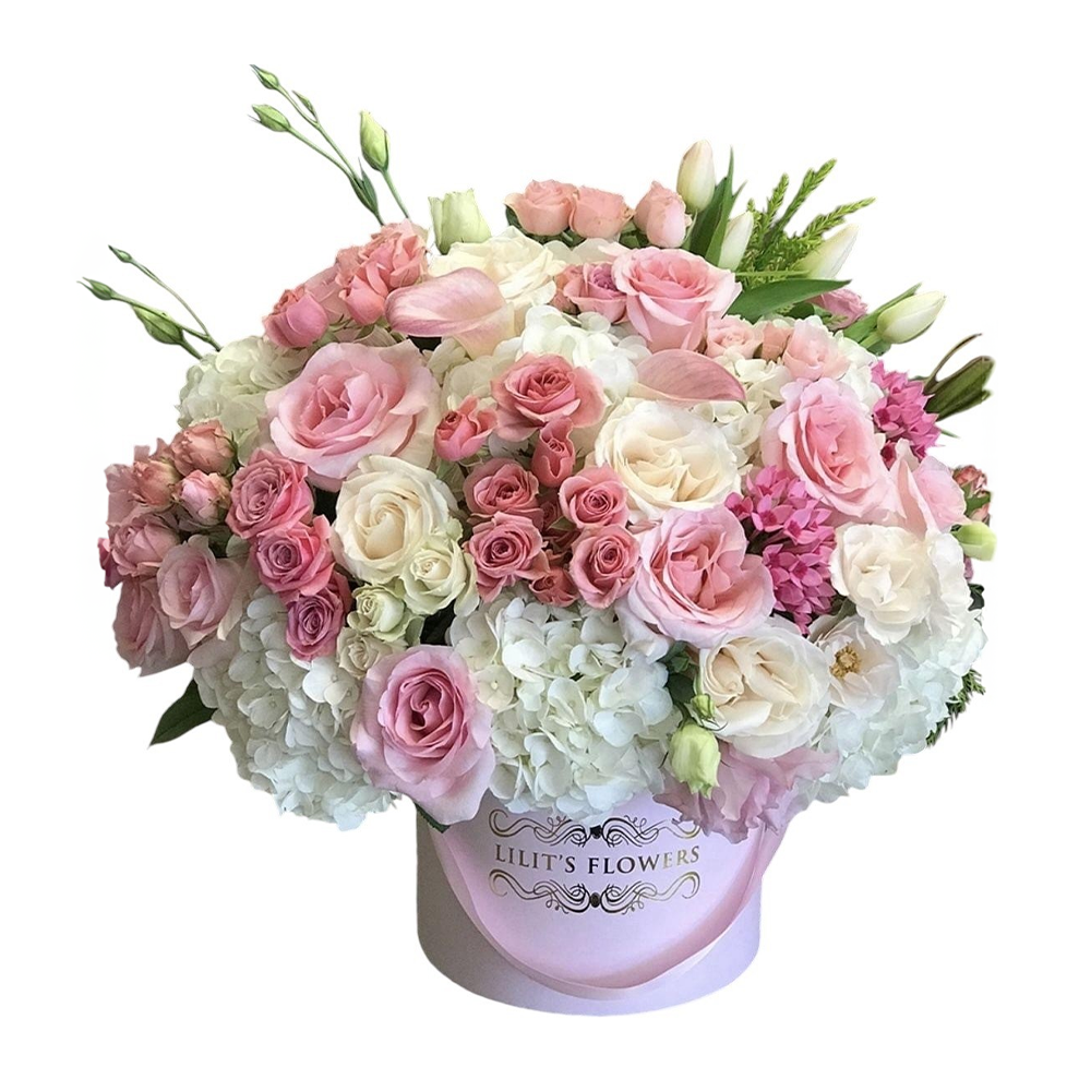 🌸 Caja Floral "Sueños en Rosa" 🌸
