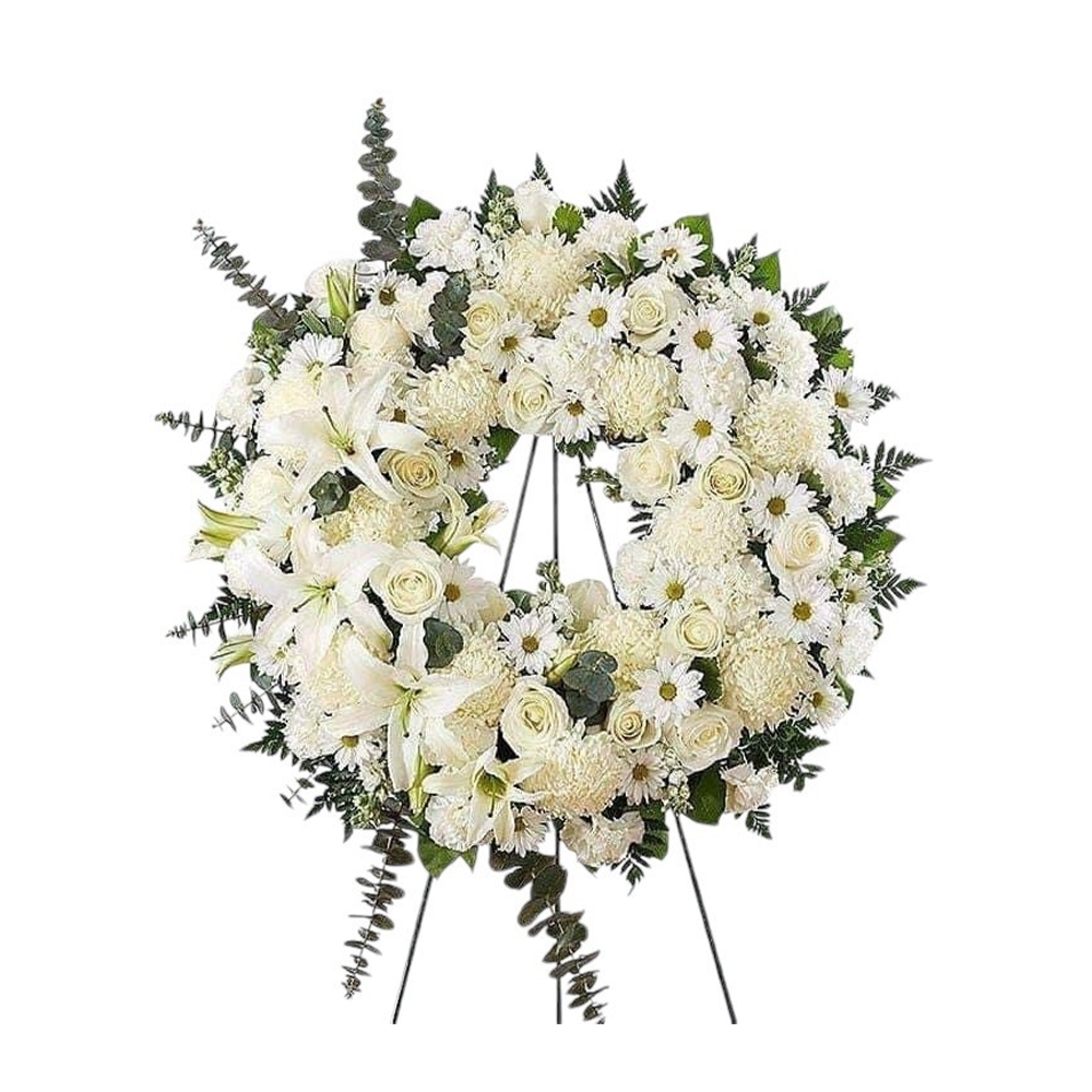 🌼 Corona Floral "Eterna Paz" 🌼